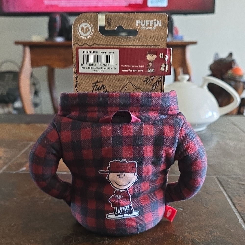 Peanuts "The Feller" Beer or Soda Can Cooler
